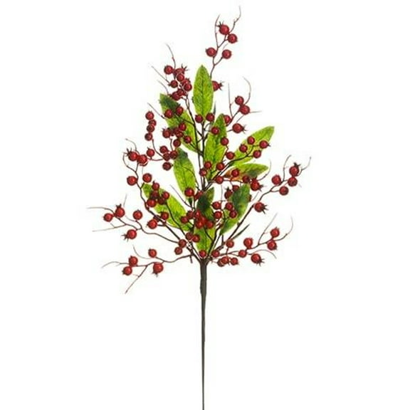 Allstate Mini Berries Artificial Spray - 28" - Red and Green