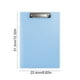 thumbnail image 3 of Clip de Plástico Transparente para Pizarra A4 | Carpeta de Oficina | Pizarra para Estudiantes | Clip Azul Claro para Pizarra | 31,3 X 22,4 Cm | Portátil y Multifuncional | 1 Unidad, 3 of 6