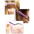 thumbnail image 2 of SIEYIO Foldable Comb Portable Wide Tooth Styling Tool for Various Hair Types Travel, 2 of 19