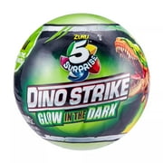 Dino Strike Glow in the Dark 5 Surprise by Zuru - Collectible Dinosaur Figures