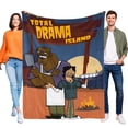thumbnail image 1 of Total Drama: La Isla anti-pilling, suave, ligera, esponjosa y acogedora de lujo para hogar y cocina – Perfecta para niños y adultos,150X120cm, 1 of 6