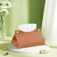 thumbnail image 2 of Summer Savings Clearance! Tissue Box Holders Cover Coffee Table Decor Tissue Box Stylish Rectangular Easy to Clean & Space‑Saving for Tissue Paper Tissue Storage Organizer, 2 of 7