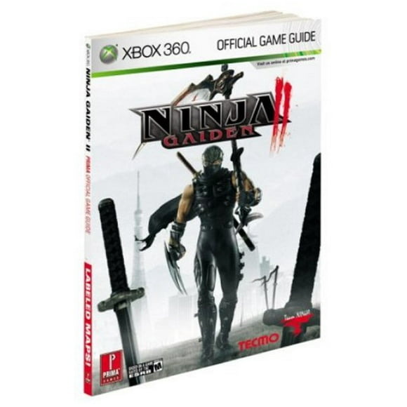 Ninja Gaiden 2 Prima Games X-Box 360 Official Strategy Guide Book