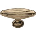 thumbnail image 3 of Ashley Norton BZ.115 Solid Bronze Large Reeded 2-7/8" Oval Cabinet Knob - Bronze, 3 of 3