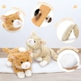 thumbnail image 4 of MorisMos 2Pcs Cat Stuffed Animals, 14" Realistic Cat Plush Toys, 4 of 8