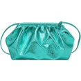 thumbnail image 1 of LHSHID Women Patent Leather Evening Bag Cloud Purse Clutch Dumpling Bag Ruched Shoulder Bag Pleated Clip Purses Crossbody Bag, 1 of 7