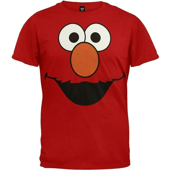 Sesame Street Elmo Face RED Toddler T-shirt