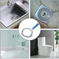 thumbnail image 3 of Drain Defender: Plumbing Snake with Galvanized Spring, Flexible Toilet Snake for Tight Spots, Unclogging Tool with Bendable Wire Rod, Special Design for Deeper Cleaning in Pipes, 3 of 4
