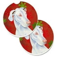 thumbnail image 1 of Carolines Treasures LH9311CARC Grand Flocons de Neige Rouges et Verts Vacances Noël Ensemble de 2 Tasses Porte-Voiture Sous-Verre, 1 of 1