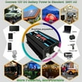 thumbnail image 2 of Inverter,Sine Inverter Appliances Led Display Mobile Fans On-off Switch Computers Mobile Display Sine Fans And Switch Computers Socket With Universal Port On-off Inverter Usb 300w Car, 2 of 6