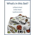thumbnail image 2 of CGK Linens 3-Piece Cute & Cozy Kids Sheet Set - Twin Size Kids Bedding With Vibrant Designs For Boys, Girls, Teens, Toddler, Sports, 2 of 6