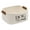 #4 Beige, variant on Dog Toy Baskets pet Toy Basket Storage in Small Shallow Stuff bin - Perfect for Collect Puppy Toys, cat Toy, Grooming Stuff, Diapers, Bed, for Bathroom, Playroom, Closet, Home - Gray