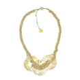thumbnail image 7 of Intertwined Mother of Pearl Trio Statement with Coco Beaded Necklace, 7 of 7