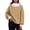 60#Camel, variant on Mock Neck Sweatshirt Women Cute Oversized Sweatshirts Cozy Soft Pullover Sweaters Loose Fit No Hood Fashion Winter Clothes Black 2XL