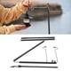 thumbnail image 4 of Camping Lantern Stand, Lightweight Hanging Rack Portable Lamp Stand Durable Lamp Pole  For Hiking ANGGREK Negro, 4 of 8