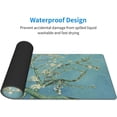 thumbnail image 5 of Van Gogh Almond Blossom Gaming Mouse Pad Non Slip XL Large Mousepad Stitched Edge Rubber Base Desk Mat for Laptop PC Computer, 5 of 5
