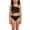 Z02-Black, variant on Girls' Tankini Swimsuit 2 Piece Bathing Suit Girls' Swimwear for Swimming Beach Pool Surfing,9-10 Years