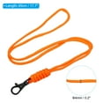 thumbnail image 2 of Uxcell Neck Lanyard Badge Lanyards Long Strap ID Card Holder Keychains Orange, 2 of 7