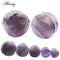 thumbnail image 1 of 1 unidad de tapones para los oídos de piedra, calibres, pendientes para mujeres y hombres, tapón para los oídos, túnel de carne, Piercing expansor, expansor de oreja, Piercing para el cuerpo, joyería Tan Jianjun unisex, 1 of 2