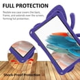 thumbnail image 6 of Dteck Kids Case for Lenovo Tab M11 11-inch TB330FU TB330XU 2024,Cute Butterfly Case with Stand Light Weight EVA Rugged Shockproof Kids Friendly Cover for Lenovo Tab M11 2024,Purple, 6 of 9