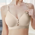 thumbnail image 1 of HUITKMM Women's Bras Comfortable Front Clasp Bra for Everyday Wear Versatile Design for T Shirts All Season Use Detailed Size Included, 1 of 3