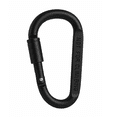 thumbnail image 4 of ASR Outdoor 3 Inch Locking Aluminum Carabiner Clip EDC Camping Hiking Gear, Black, 4 of 4