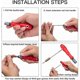 thumbnail image 2 of 32 In 1 Screwdriver Set Magnetic Precision Screwdriver Bits Repair Ratchet Screw Driver For Phone Laptop Non-slip Hand Tool, 2 of 5