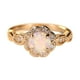 thumbnail image 1 of Anillo de oro rosa Anillo de diamantes de imitación Anillos de joyería de aleación de las mujeres Anillos de circón de moda para las mujeres, 1 of 2