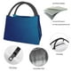 thumbnail image 4 of Easygdp teal blue Bolsa de Almuerzo Insulada Reutilizable, Bolsa de Mano y Bandolera para Oficina, Trabajo, Viajes, 4 of 6