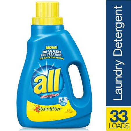 UPC 072613450343 product image for all Stainlifter Liquid Laundry Detergent, 50 Ounce, 33 Loads | upcitemdb.com