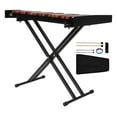 thumbnail image 1 of KFFKFF Xylophone Glockenspiel, 37 Notes, Xylophone Professionnel en Bois Instrument de Percussion, avec Support à Hauteur Réglable, 4 Baguettes, 1 of 9
