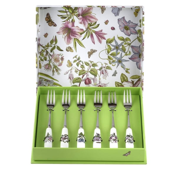 Portmeirion - Botanic Garden Collection - Set of 6 Pastry Forks