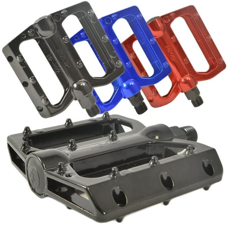 Lumintrail PD-882B MTB BMX Road Mountain Bike Bicycle Platform Pedals Big Foot Flat Alloy 9/16