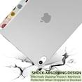 thumbnail image 7 of iPad PRO 12.9 3 [ 3rd Generation 2018 ] A1876 A2014 A1895 MTHN2LL/A MTHU2LL/A MTEL2LL/A MTEM2LL/A Trifold Printed PC Lightweight Protective Clear Back Cover - Yarn Flowers, 7 of 7