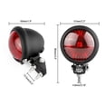 thumbnail image 5 of Motorcycle LED Rear Tail Light Brake Stop Lamp Moto LED Tail Light for Chopper Cafe Chrome, 5 of 8
