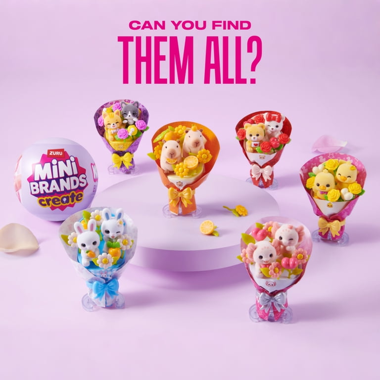 Mini Brands Mini Kawaii Bouquet Capsule Series 1 by ZURU