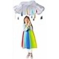 thumbnail image 3 of Princess Paradise Girl's Rainbow Raincloud Costume, Medium, 3 of 4
