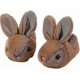 thumbnail image 1 of Cute Bunny-Print Toddler Slippers for Boys Non-Slip House Shoes Ideal for Little Kids Indoor Wear, 1 of 4