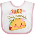 thumbnail image 3 of Inktastic Taco Princess- Cute Taco Boys or Girls Baby Bib, 3 of 4