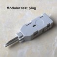 thumbnail image 3 of Kenally Enchufe de cabeza de prueba de módulo de 10 piezas, cabezales de prueba de 2 núcleos y 4 núcleos, conector práctico profesional, Type3, 3 of 6