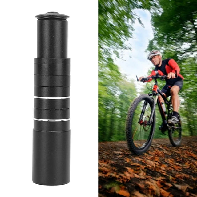 Rallonge de Fourche de Vélo, Rallonge de Cou de Vélo Hauteur Réglable Alliage d'Aluminium Large Application pour Cyclisme