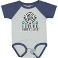 thumbnail image 3 of Inktastic Future Dart Player Dart Board Boys or Girls Baby Bodysuit, 3 of 5