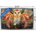 thumbnail image 3 of Jumbie - Owl Wall Poster, 22.375" x 34" Framed, 3 of 5