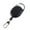 Black, variant on UDIYO Durable Nylon Rope Anti Lost Key Ring Recoil Retractable Clip Outdoor Keychain