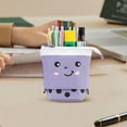thumbnail image 3 of &Craft&Stationery Telescopic Pencil Pouch with Stand Up Design for Desk Storage Portable Pencils with Zip Soft Polyester Craft Organizer for Students and, 3 of 3