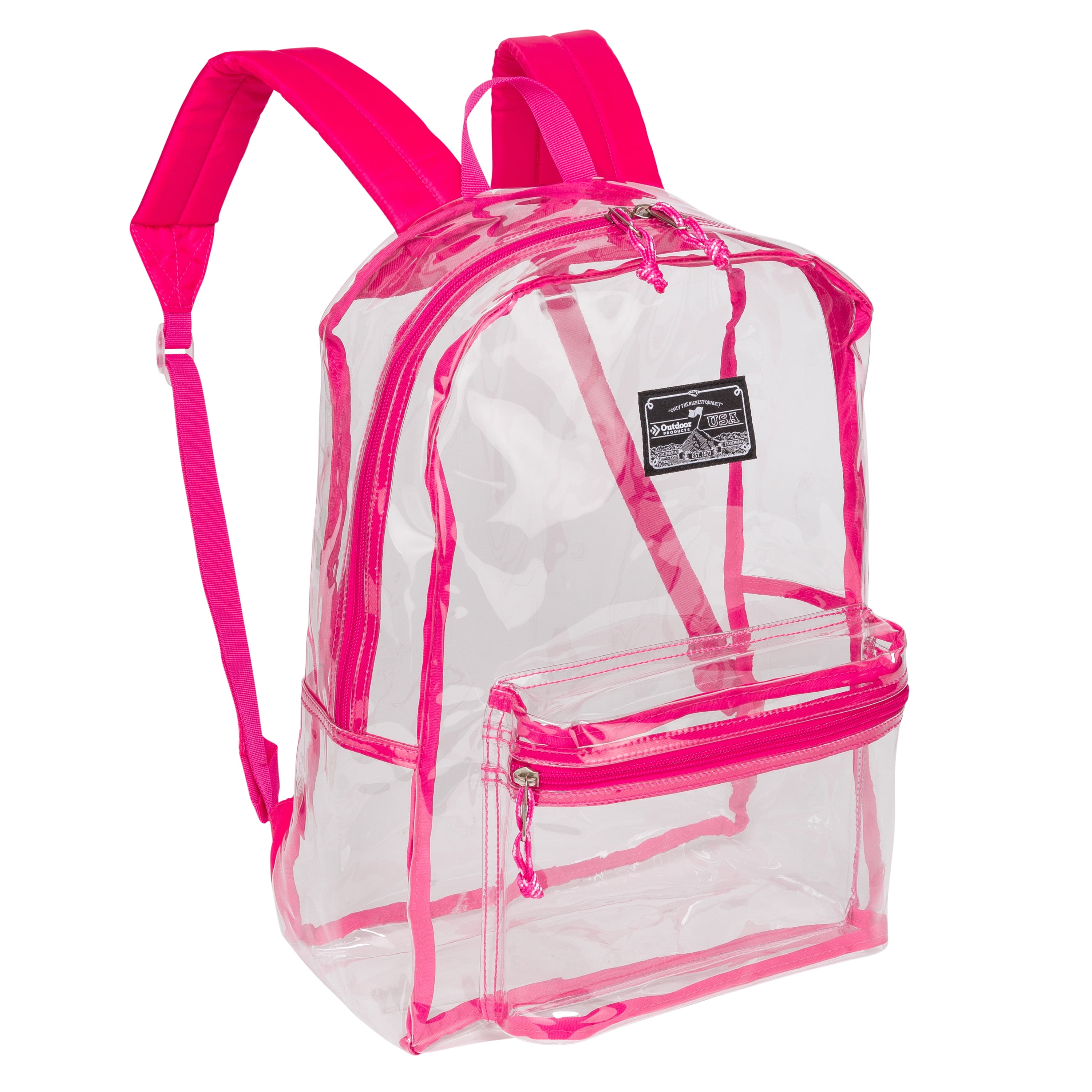 Outdoor Products 27 L Multi-Purpose Backpack, School Bag, Pink, Unisex, Adult, Teen, Polyester