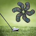 thumbnail image 1 of 6 para palos para golf, para cabezas de hierro, cuñas impermeables a prueba de polvo, protección para hombres, ayudas para entrenamiento Negro DYNWAVEMX Fundas para cabezas de hierros de golf, 1 of 8
