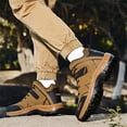 thumbnail image 4 of LASUDRAA Mens Hiking Shoes Waterproof Non-Slip Outdoor Trailing Boots Lightweight Comfortable Walking Shoes for Camping Hiking, 4 of 8