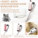 thumbnail image 4 of Removedor universal de enredos para mascotas, cepillo multifuncional portátil para el cuidado de mascotas, peine de limpieza mágico, para perros y gatos (rosa-corto) JM, 4 of 5