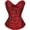 Wine, variant on Babysbule Womens Shapewear Womens Sexy Vintage Gothic Party Floral Lace Up Slim Corset Bustier Tube Tops